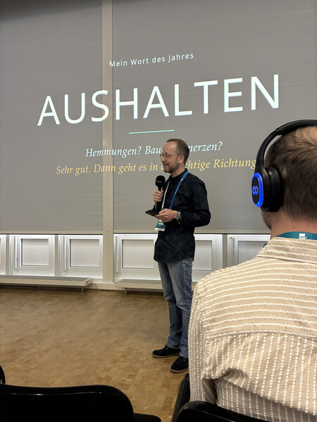 Michael Schiller, auf der Bühne
